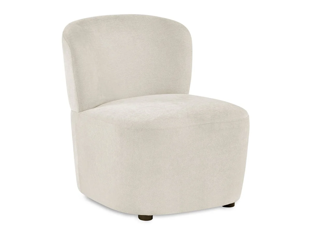Julian Bowen Julian Bowen Lunetta Beige Fabric Armchair