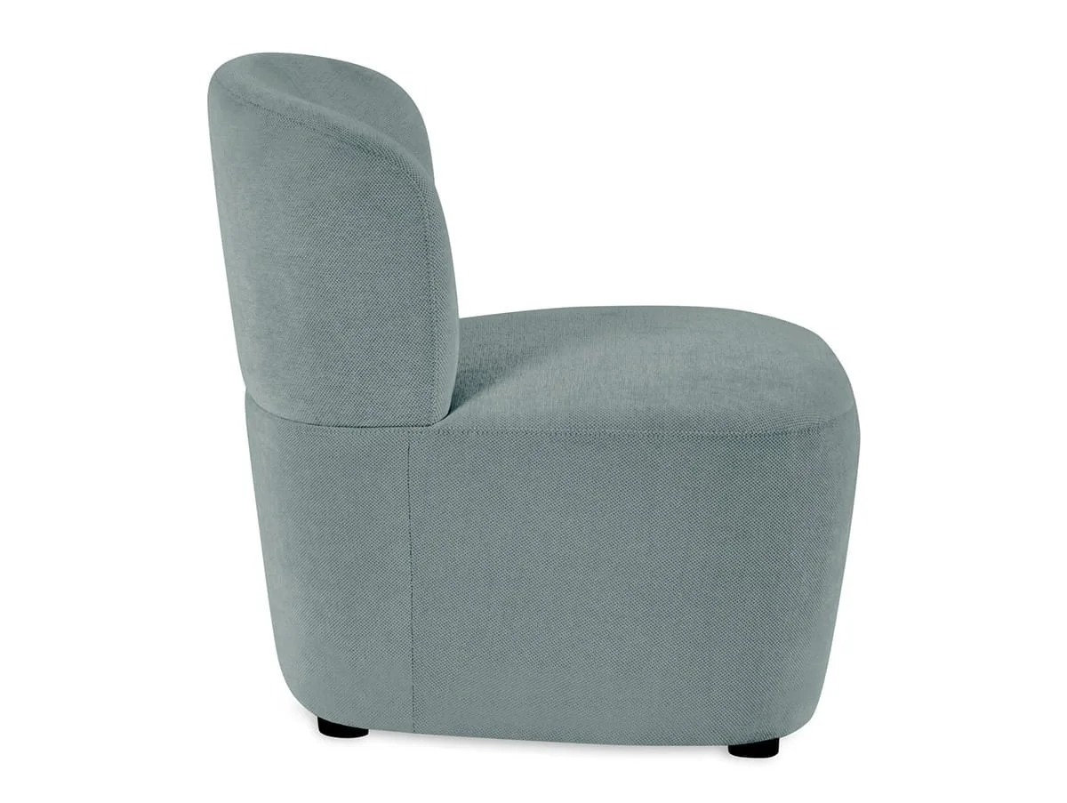 Julian Bowen Julian Bowen Lunetta Blue Fabric Armchair