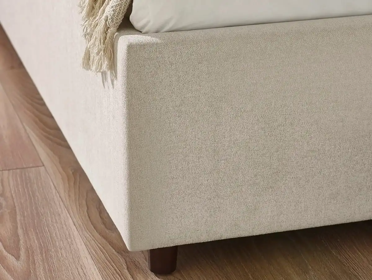 Julian Bowen Julian Bowen Maddock Beige Fabric Ottoman Bed Frame