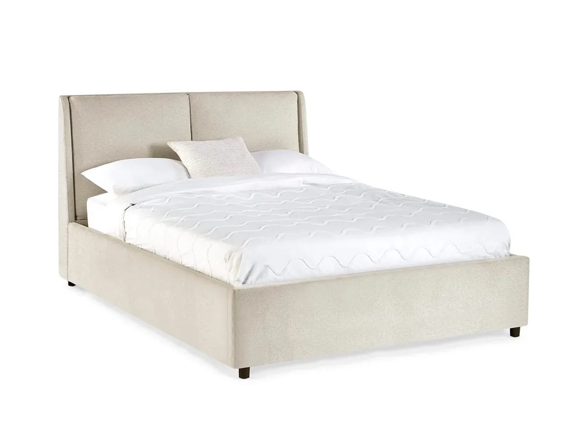 Julian Bowen Julian Bowen Maddock Beige Fabric Ottoman Bed Frame