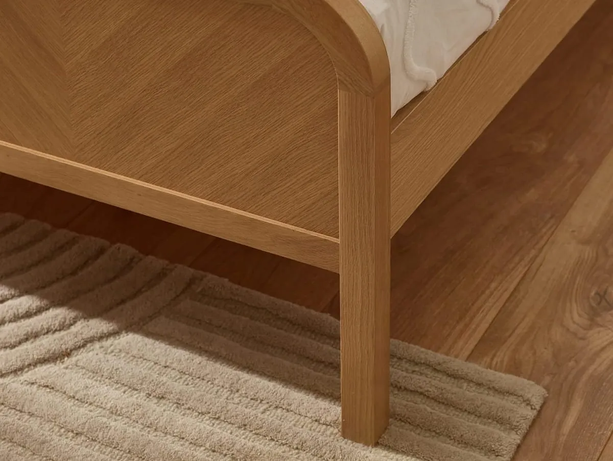 Julian Bowen Julian Bowen Milo Oak Wooden Bed Frame