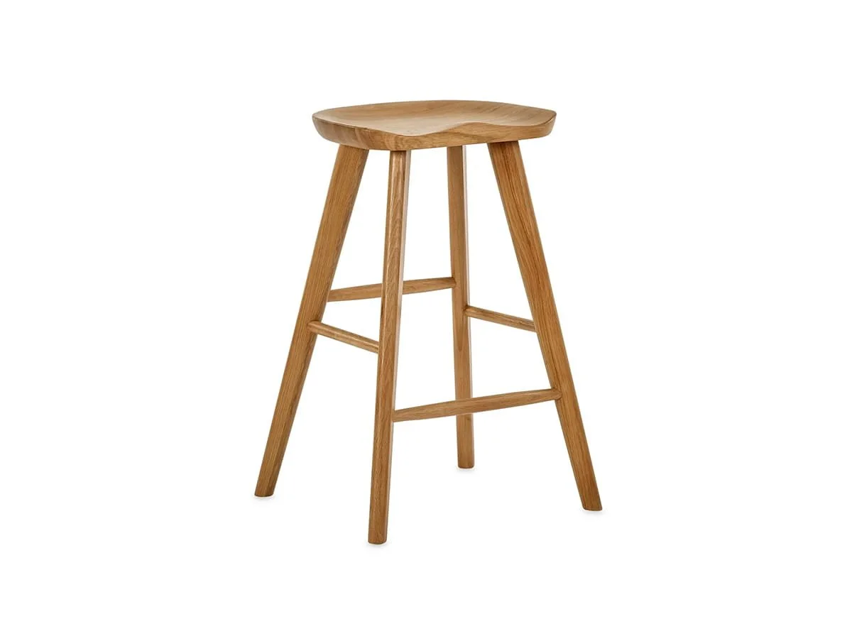 Julian Bowen Julian Bowen Mulu Oak Wooden Bar Stool