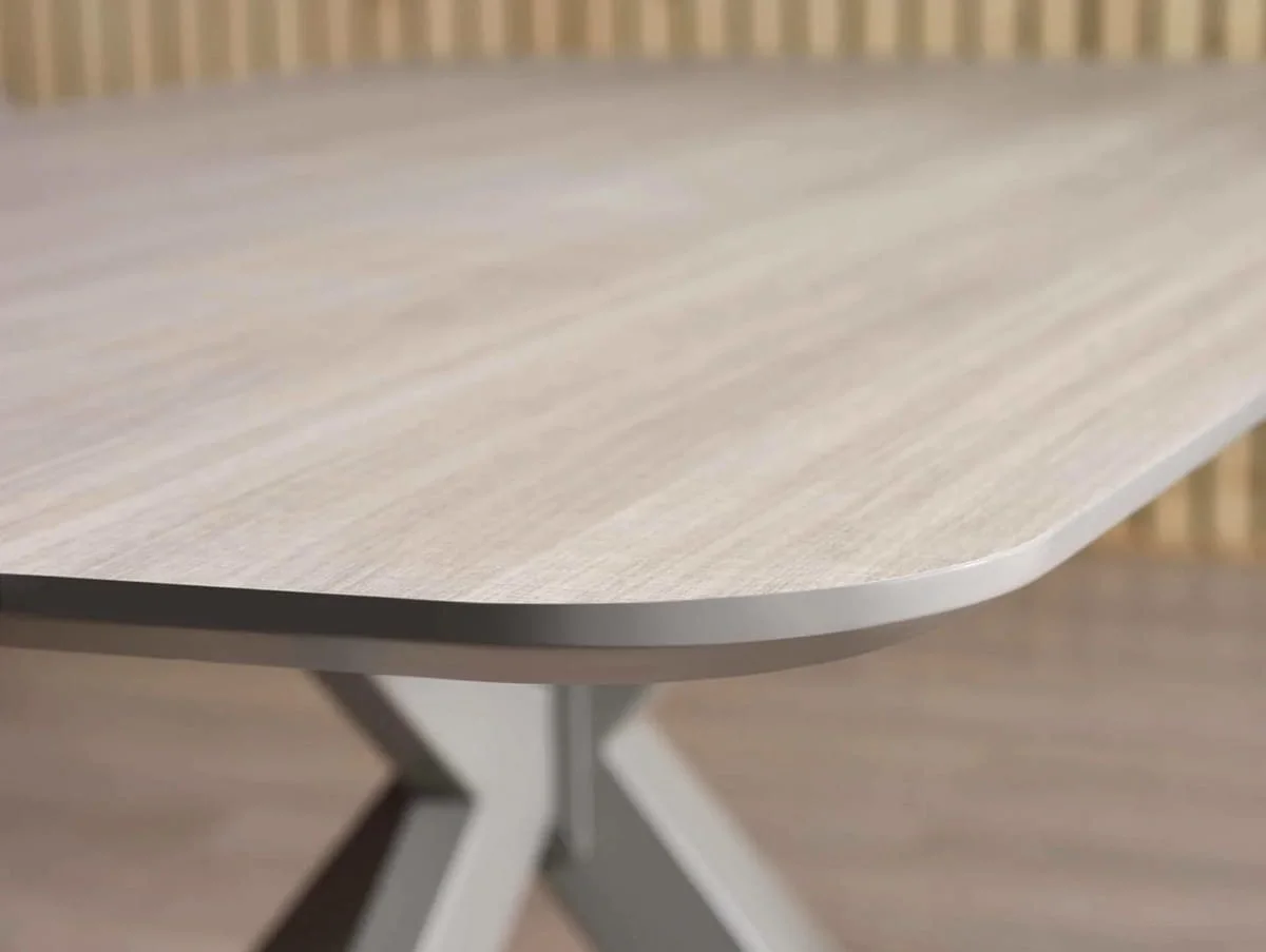 Julian Bowen Julian Bowen Noah 180cm Taupe Wooden Dining Table