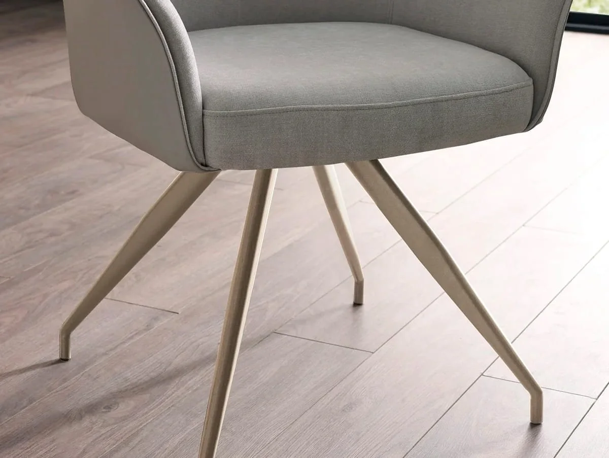 Julian Bowen Julian Bowen Noah Ivory Fabric Dining Chair