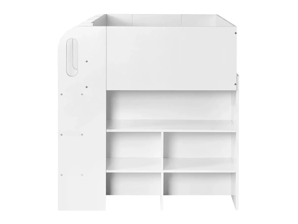 Julian Bowen Julian Bowen Vision White Wooden Mid Sleeper Bed