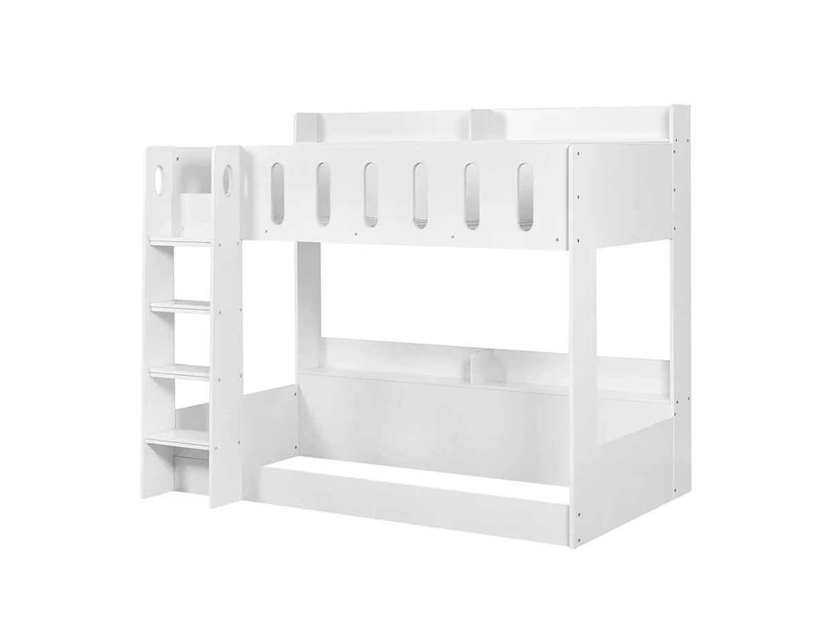 Julian Bowen Julian Bowen Vision White Wooden Bunk Bed Frame