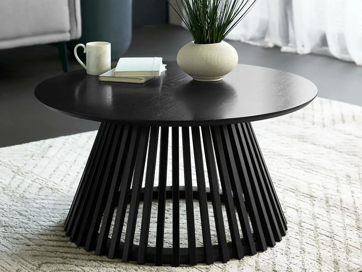 Julian Bowen Julian Bowen Ollie Black Wooden Coffee Table