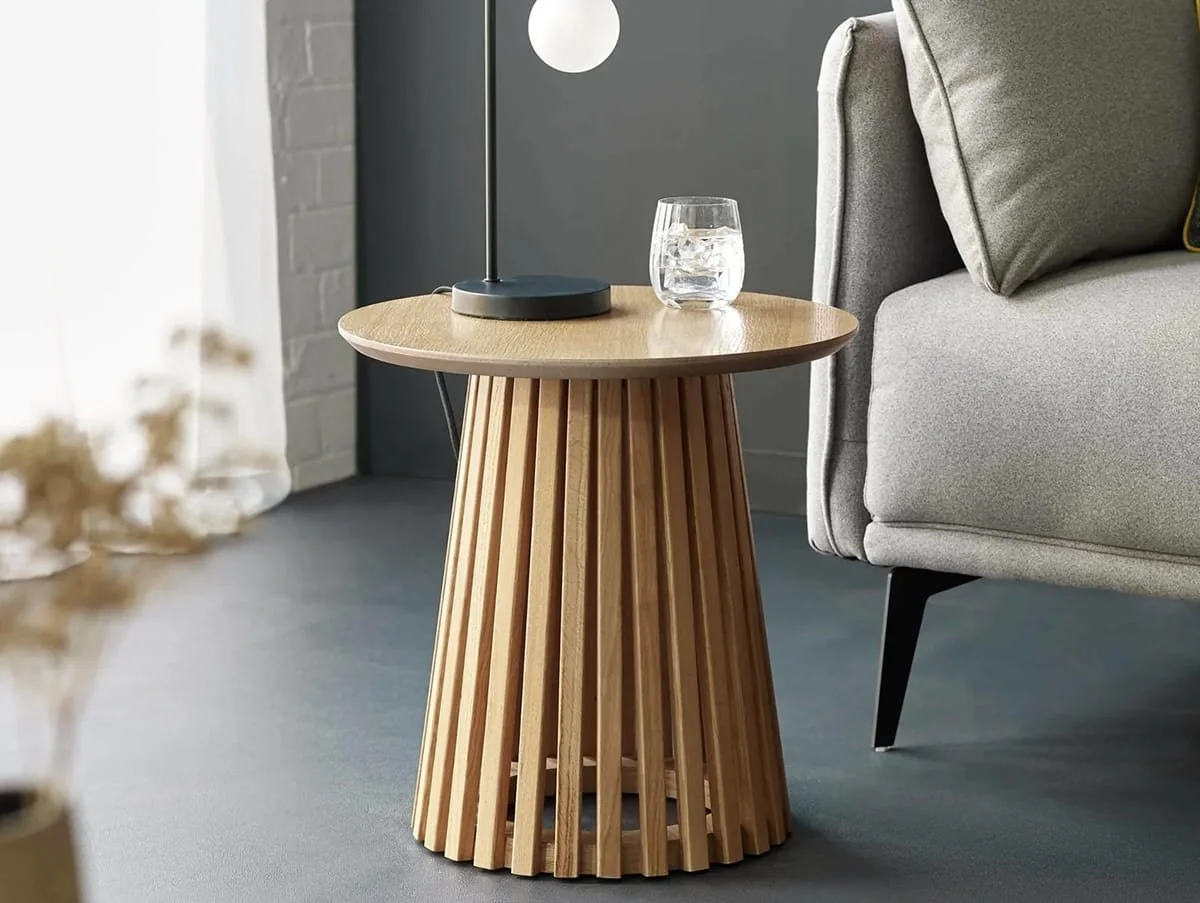Julian Bowen Julian Bowen Ollie Oak Wooden Lamp Table