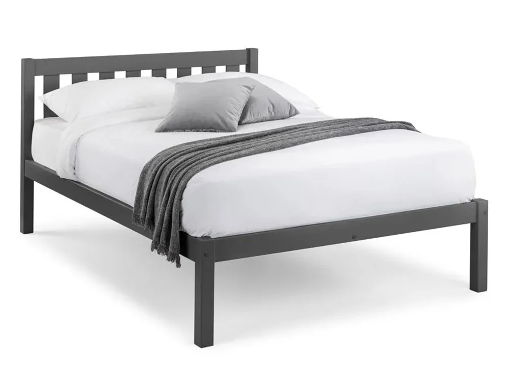 Julian Bowen Julian Bowen Luna Anthracite Grey Wooden Bed Frame