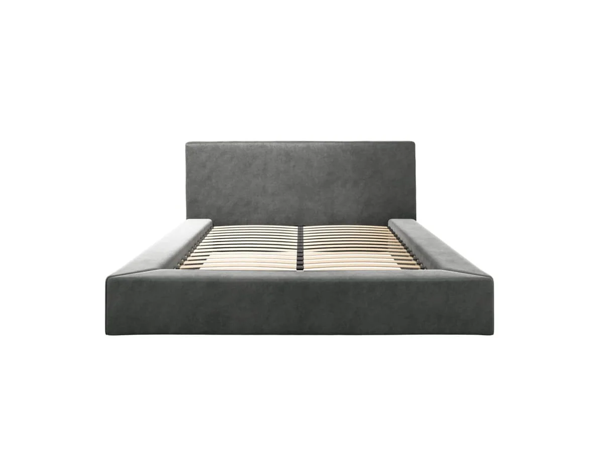 LPD LPD Soho Grey Velvet Bed Frame