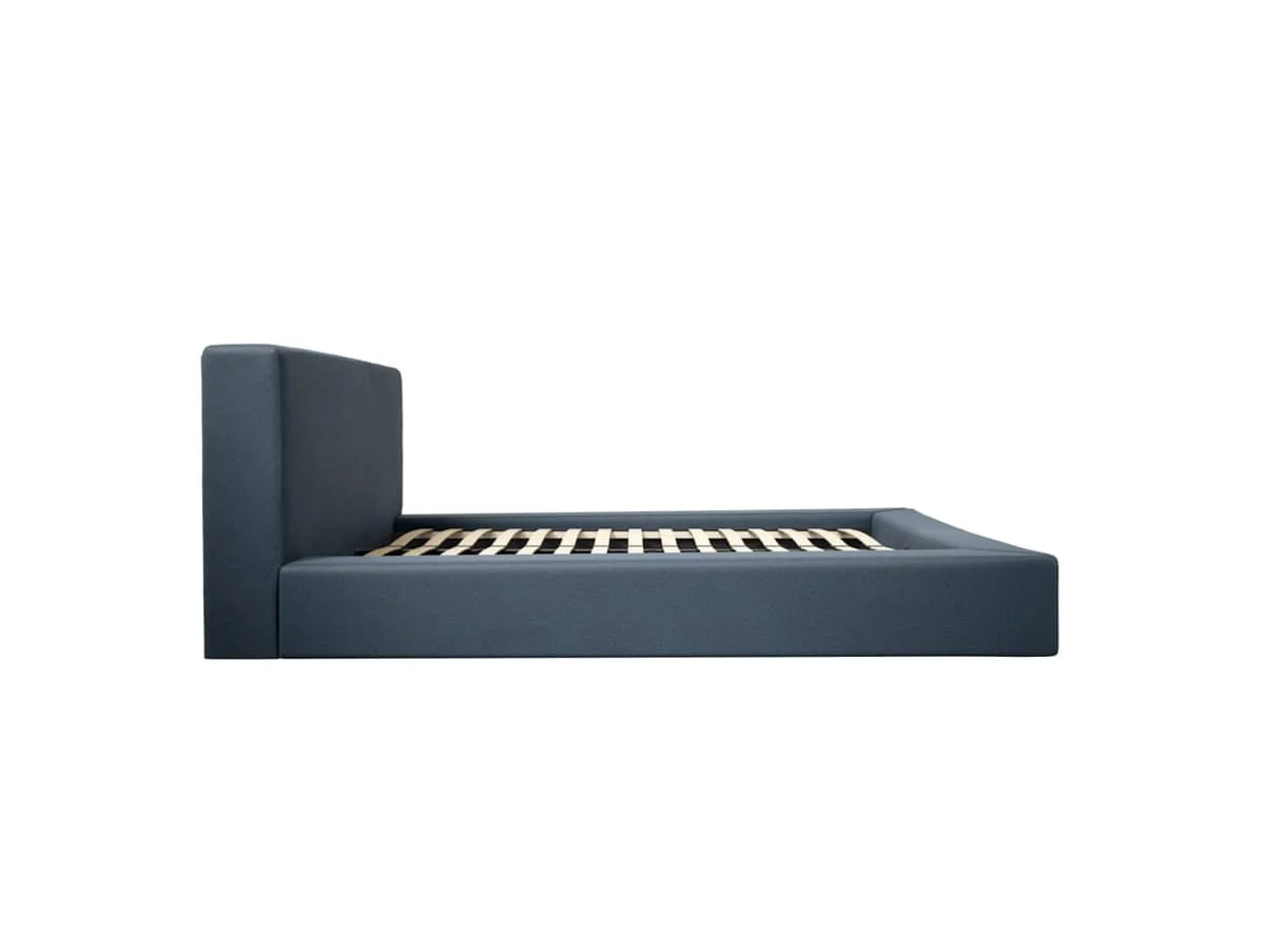 LPD LPD Soho Ink Blue Fabric Bed Frame