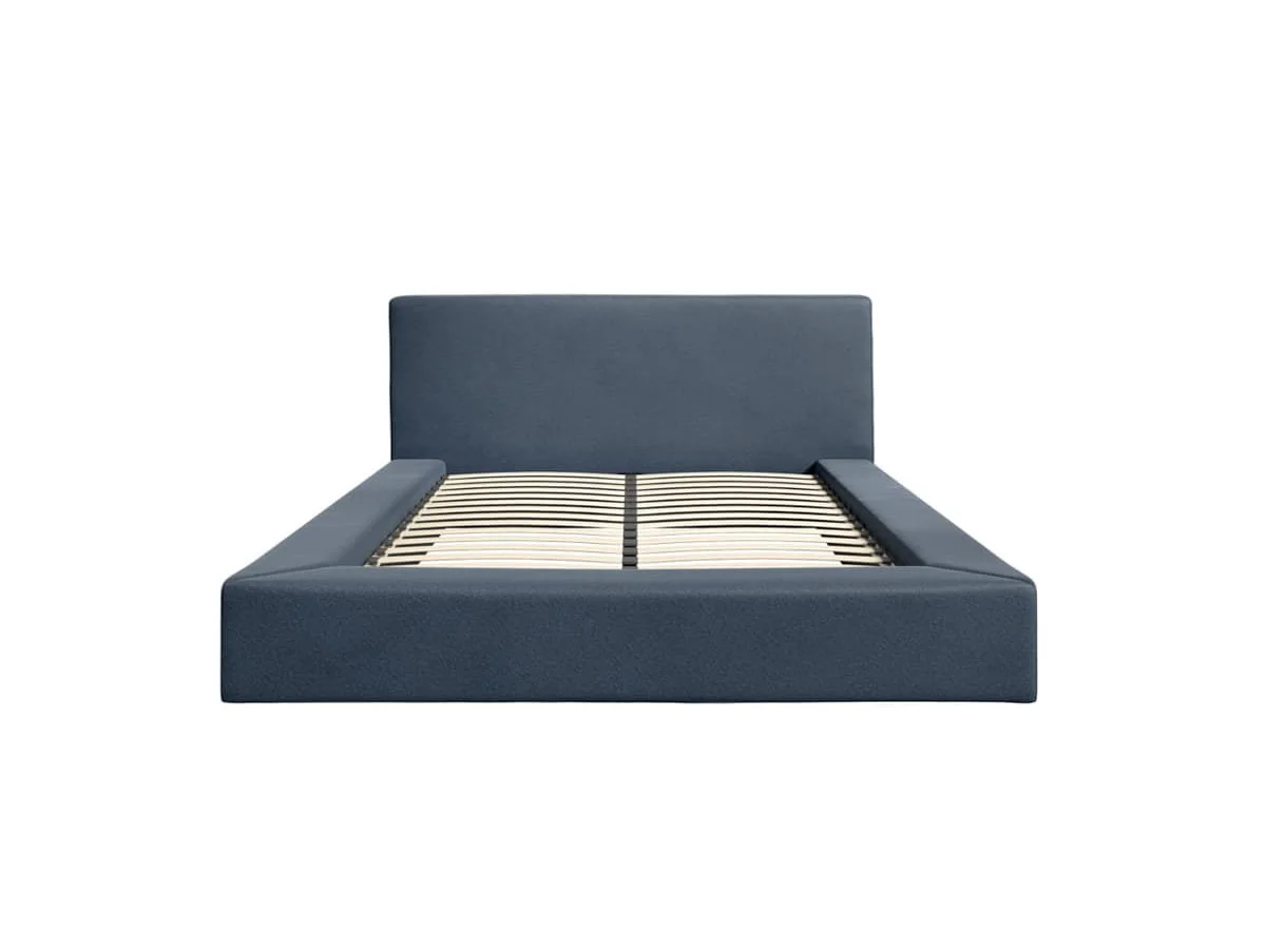 LPD LPD Soho Ink Blue Fabric Bed Frame