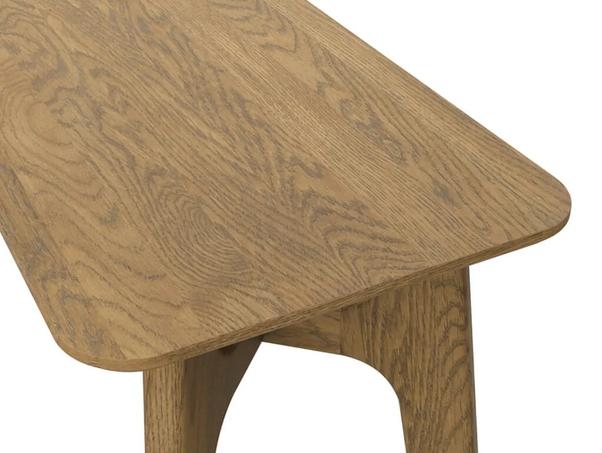 LPD LPD Kitt Oak Wooden Console Table