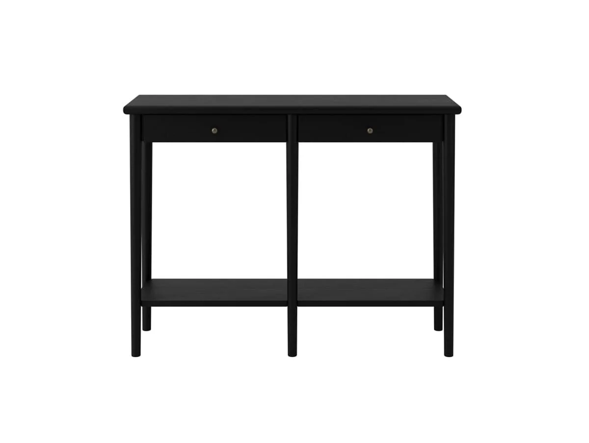 LPD LPD Jackson Black Wooden Console Table