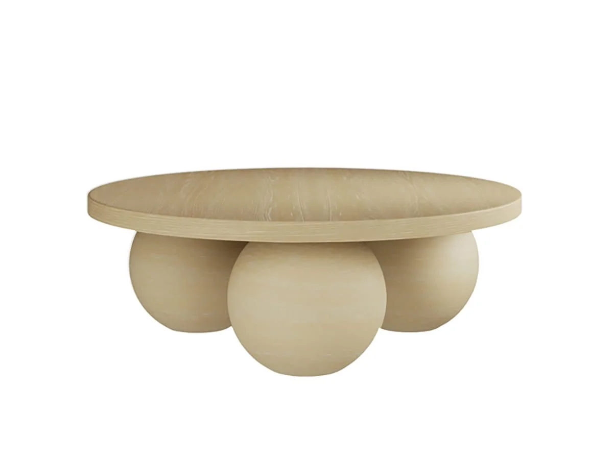 LPD LPD Kenji Calico Wooden Coffee Table (Assembled)