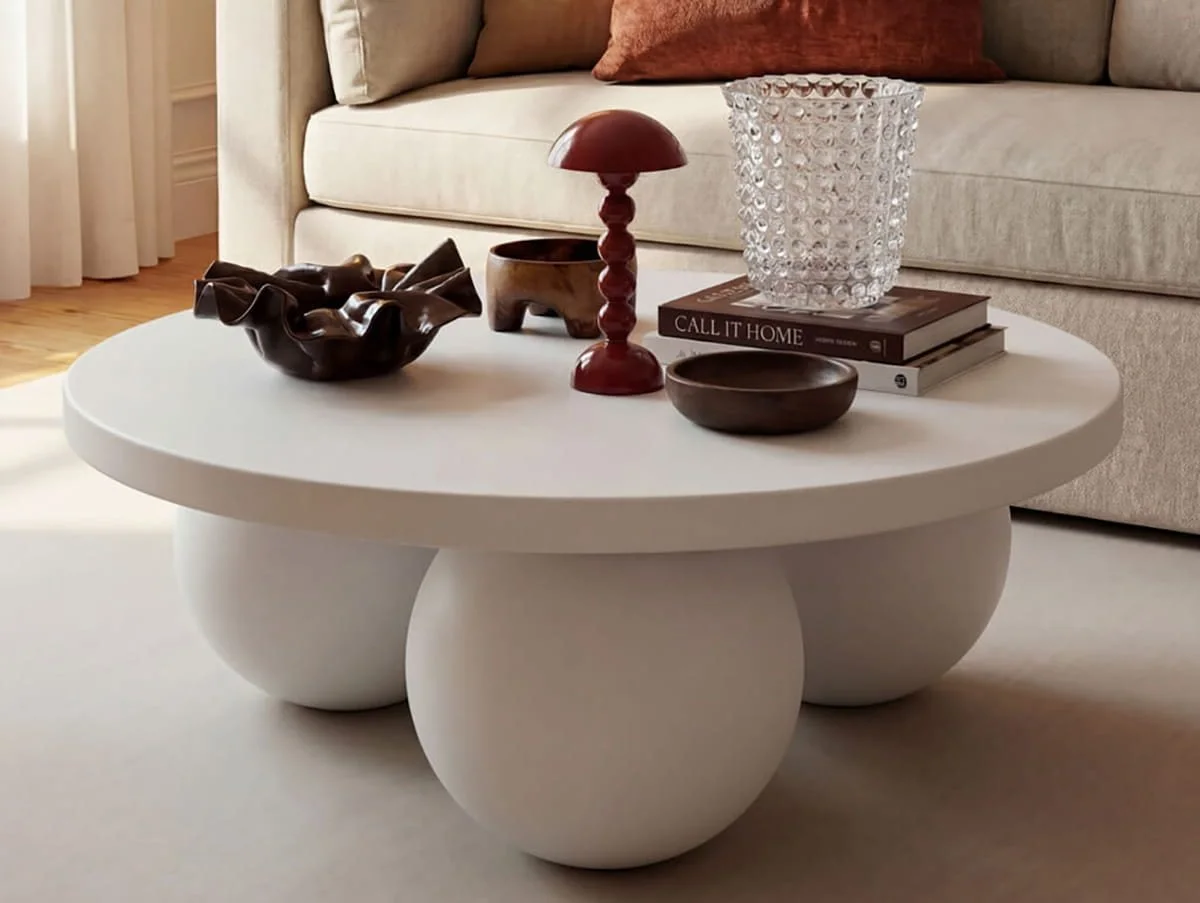 LPD LPD Kenji White Wooden Coffee Table (Assembled)