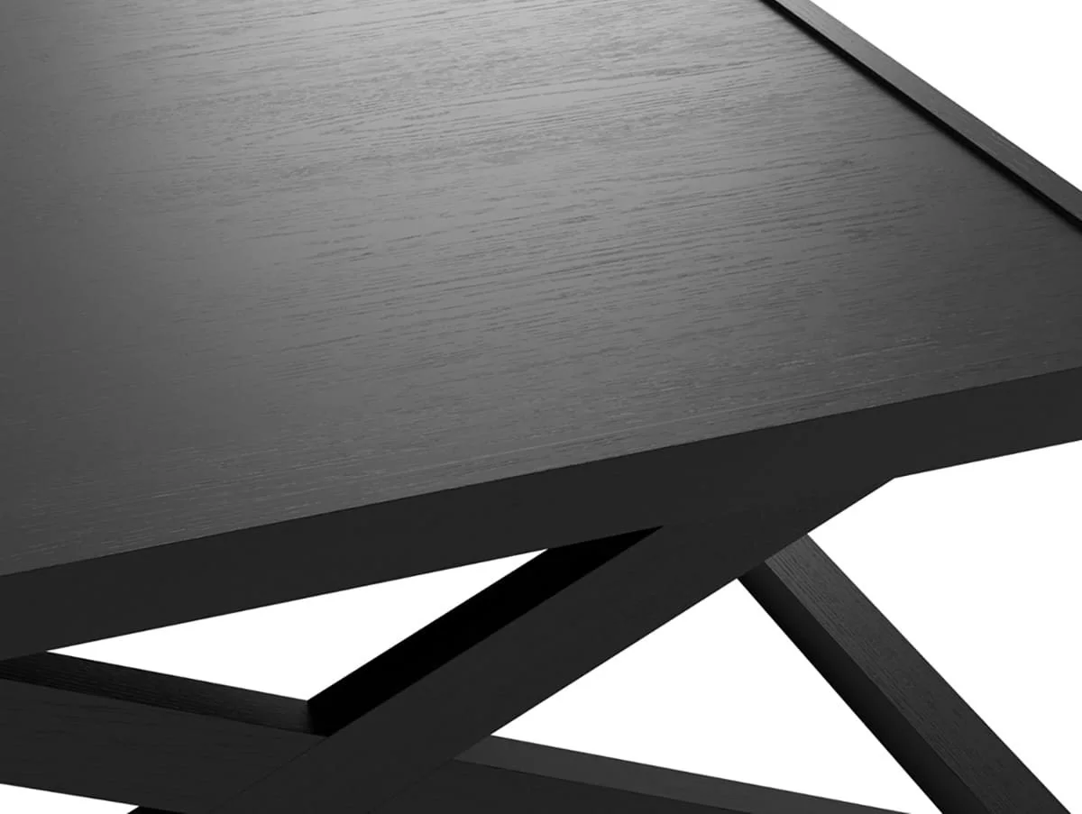 LPD LPD Sage Black Wooden Coffee Table