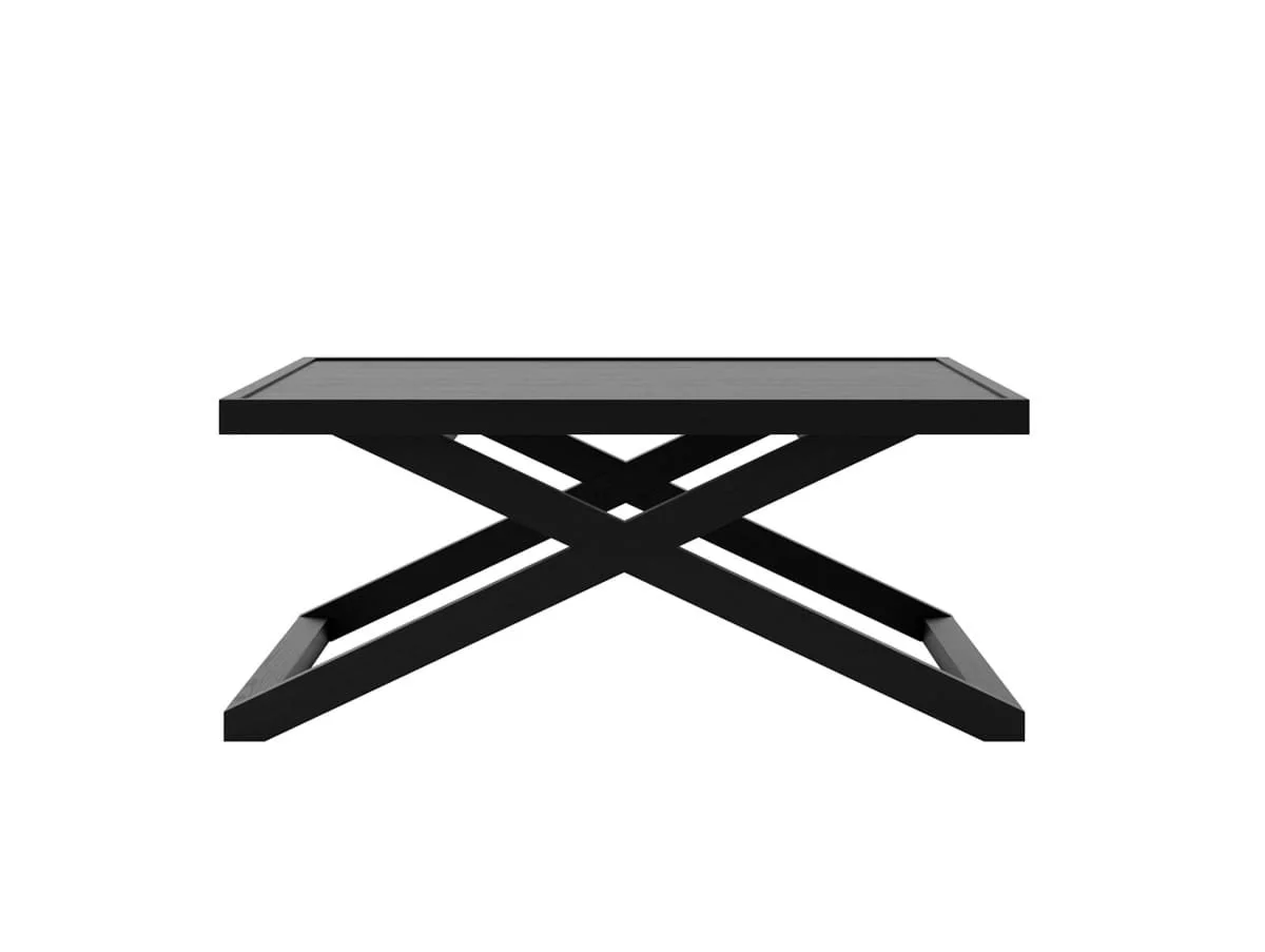 LPD LPD Sage Black Wooden Coffee Table