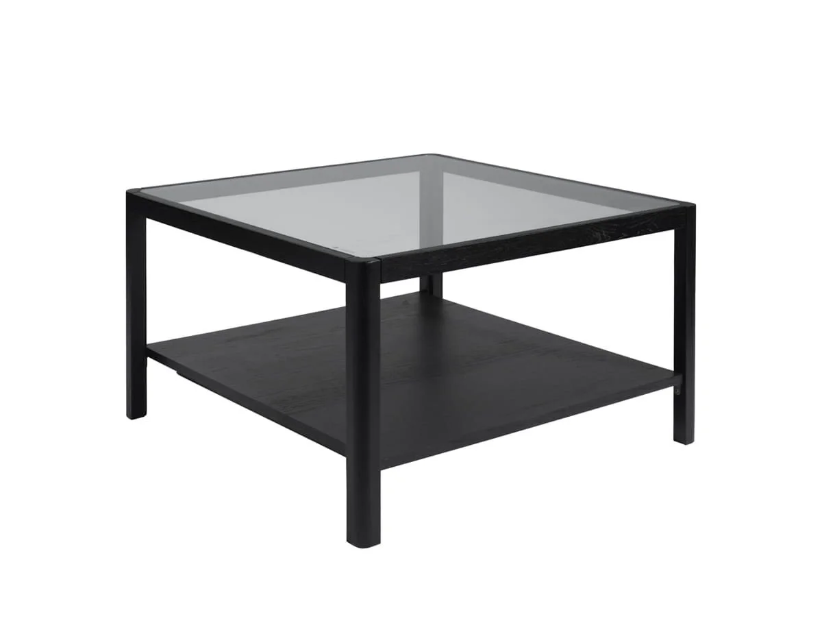 LPD LPD Ray Black Wooden Coffee Table