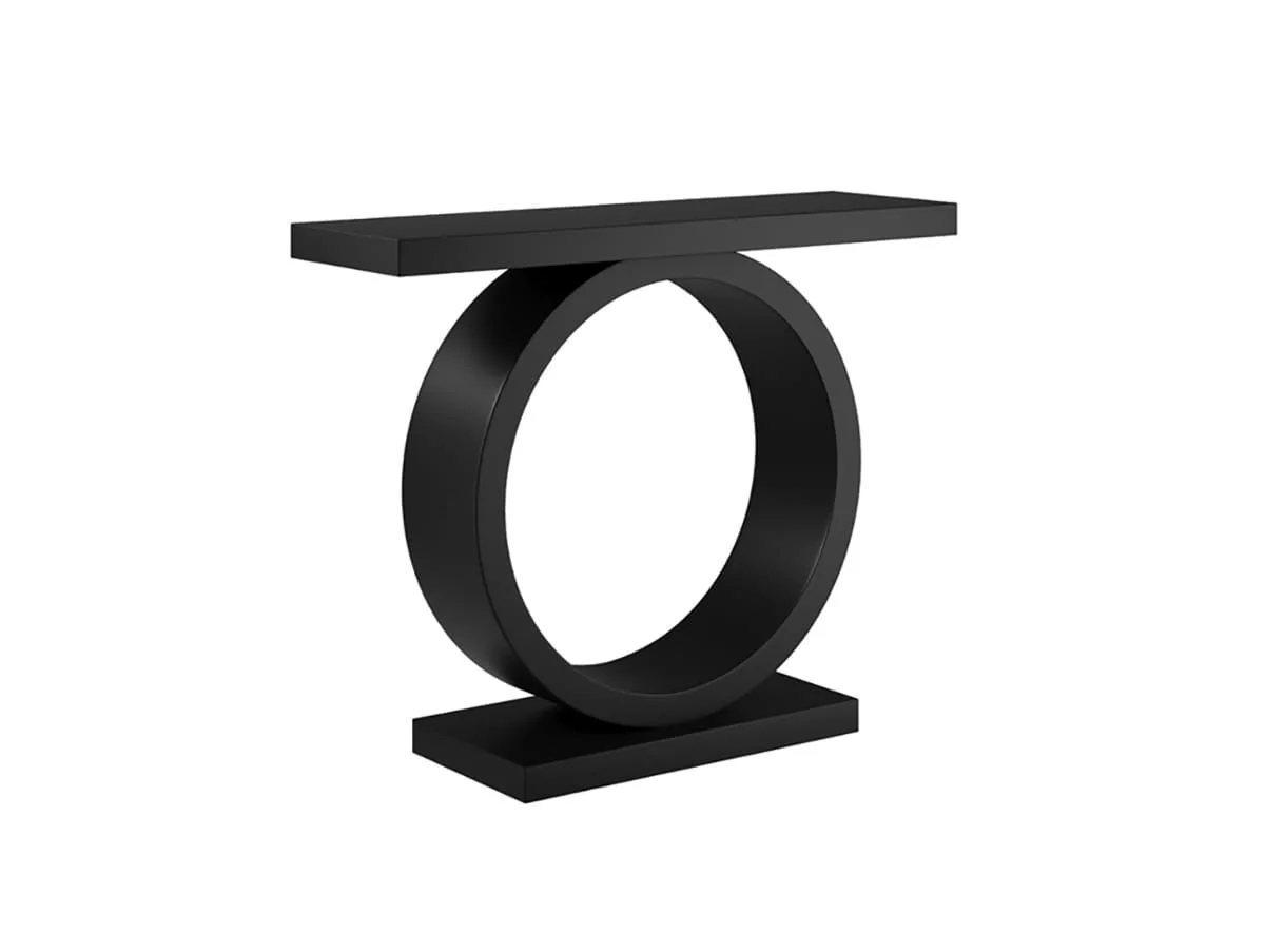 LPD LPD Oren Black Wooden Console Table