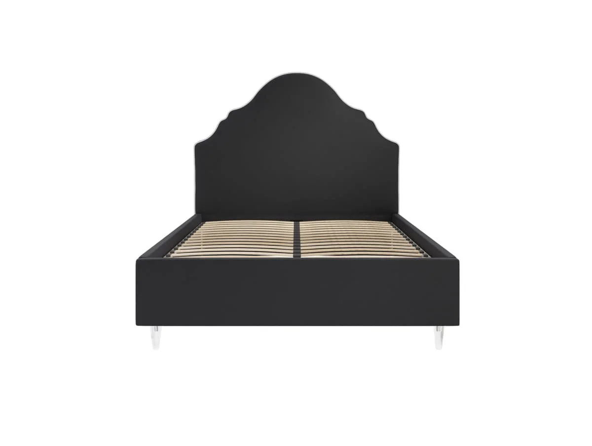 LPD LPD Quince Onyx Fabric Bed Frame