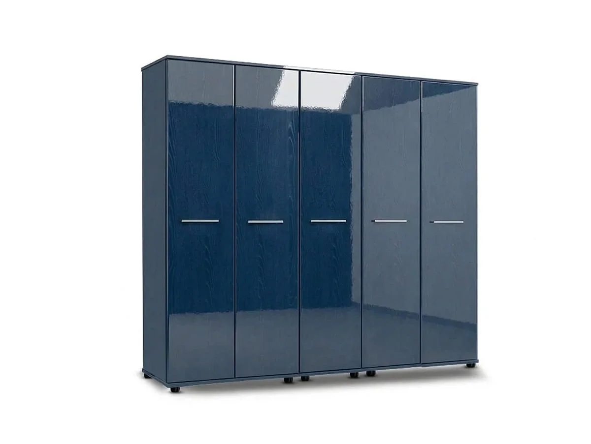 ASC ASC Venice Gloss 5 Door Wardrobe (Assembled)