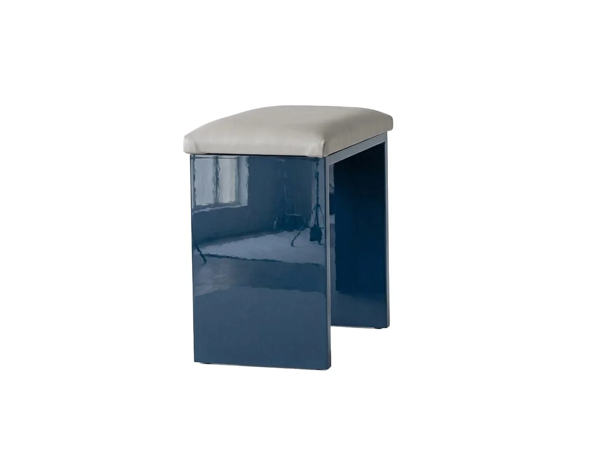 ASC ASC Venice Gloss Dressing Table Stool (Assembled)
