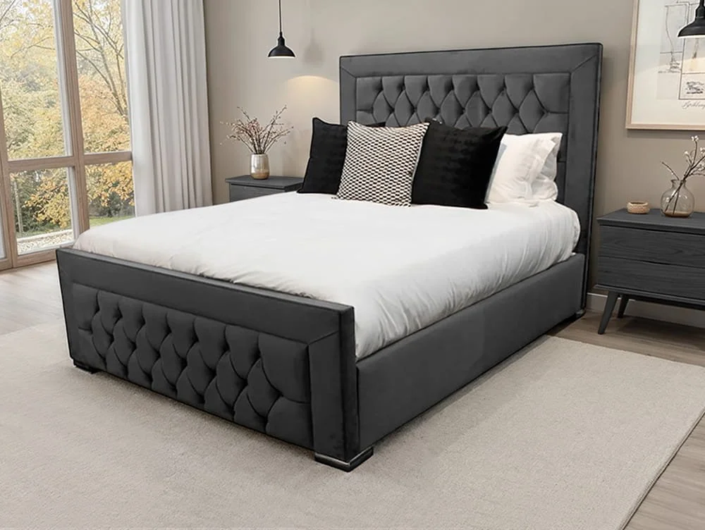 ASC ASC Harley Fabric Ottoman Bed Frame