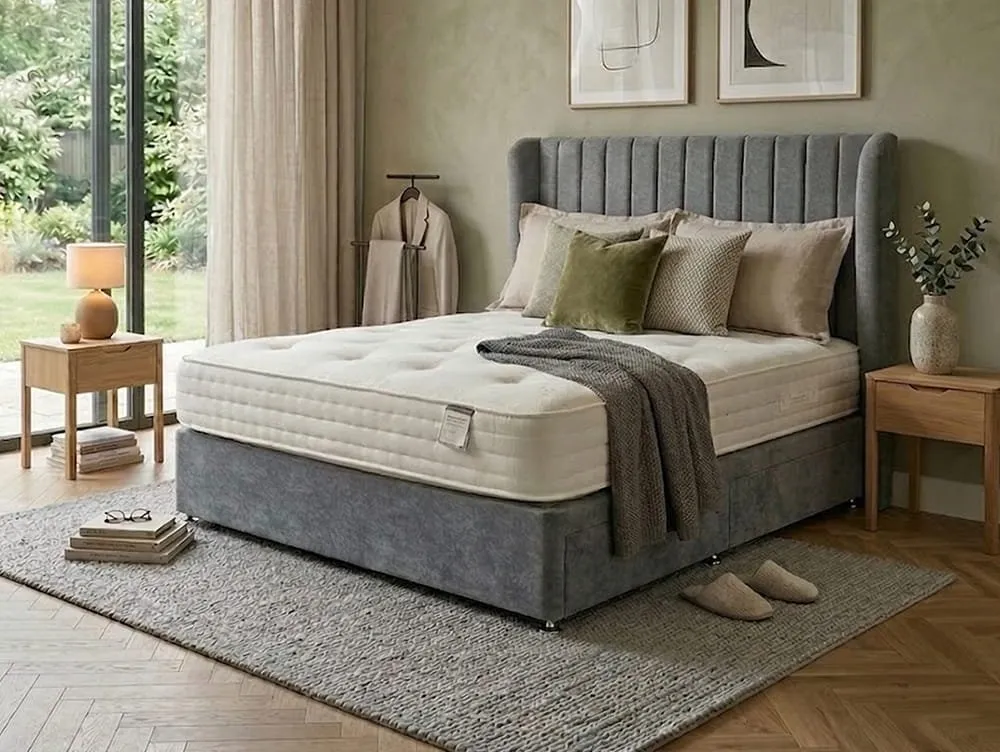 ASC ASC Sorrento Natural Pocket 2000 Lunar Divan Bed