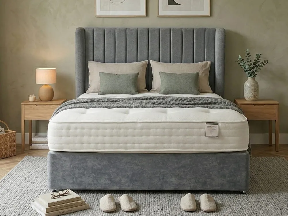 ASC ASC Sorrento Natural Pocket 2000 Lunar Divan Bed