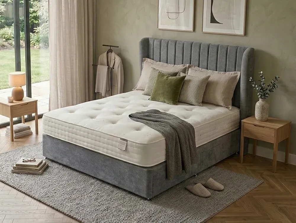 ASC ASC Sorrento Natural Pocket 2000 Lunar Divan Bed