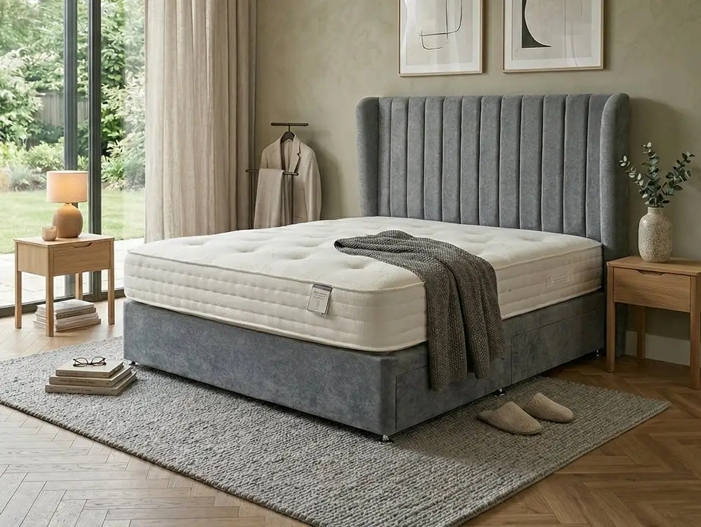 ASC ASC Sorrento Natural Pocket 2000 Lunar Divan Bed