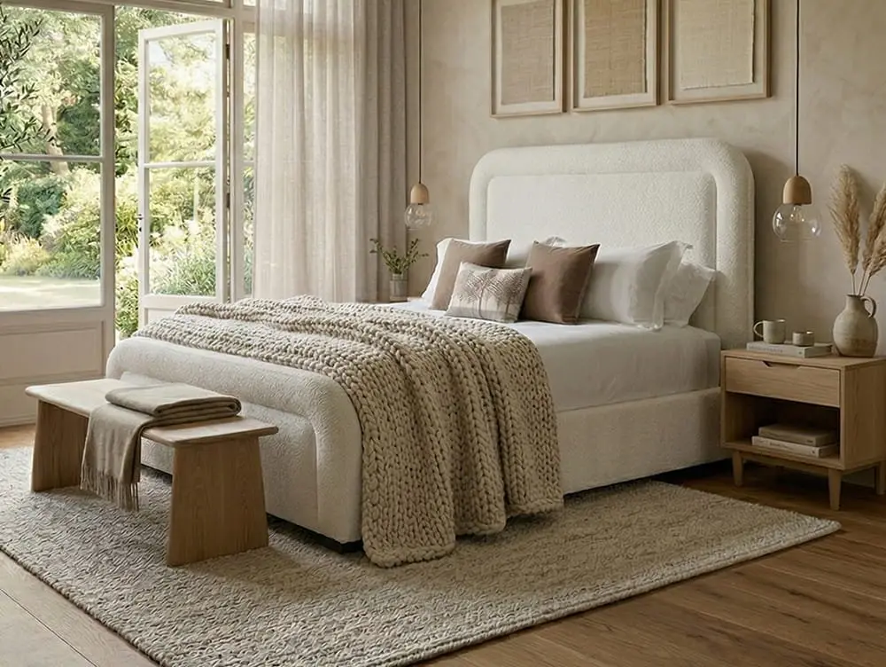 ASC ASC Seville Fabric Bed Frame