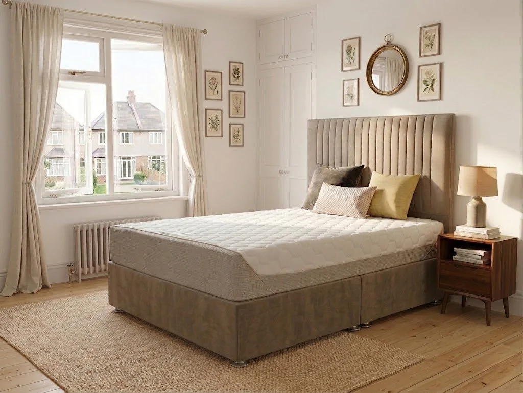 ASC ASC Juliette Memory Ortho Pocket 1000 Lunar Divan Bed