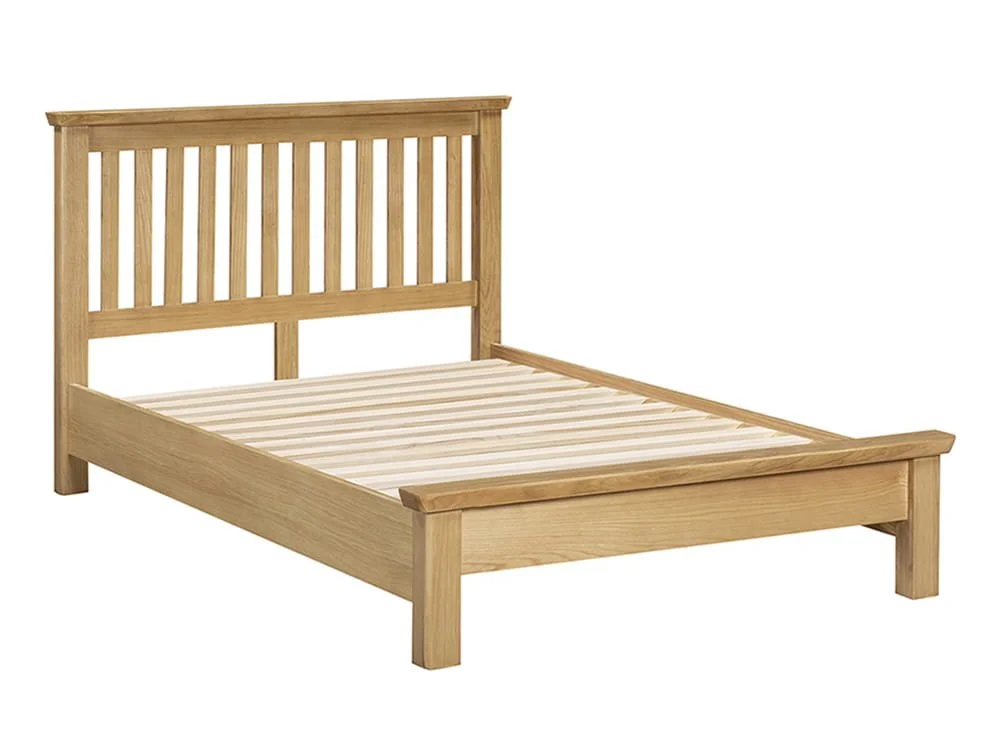 ASC ASC Elgin Light Oak Wooden Bed Frame