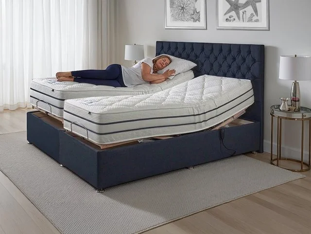 Flexisleep Flexisleep Gel Hybrid Medium and Firm Pocket 1500 Dual Tension Electric Adjustable Bed