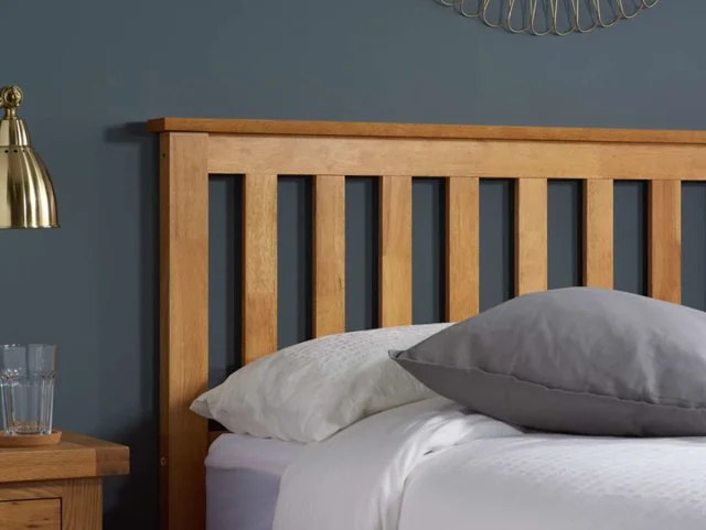 ASC ASC Serena Oak Wooden Ottoman Bed Frame