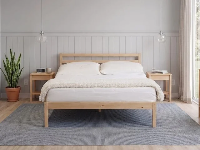 Flintshire Flintshire Maxwell Oak Wooden Bed Frame