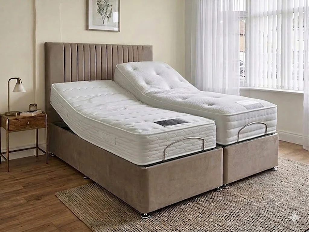 ASC ASC Contour Memory and Contour Natural Bliss Dual Tension Electric Adjustable Bed