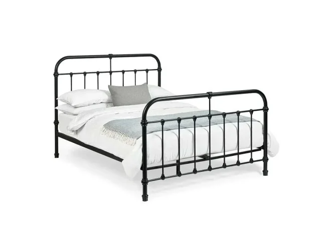 Julian Bowen Clearance - Julian Bowen Logan Black Metal Bed Frame