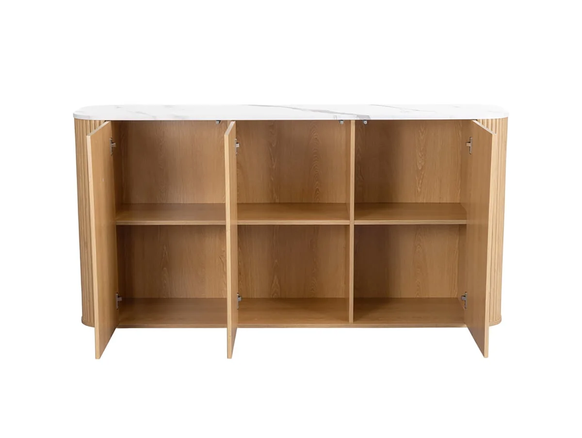 Birlea Birlea Russo Oak 3 Door Sideboard