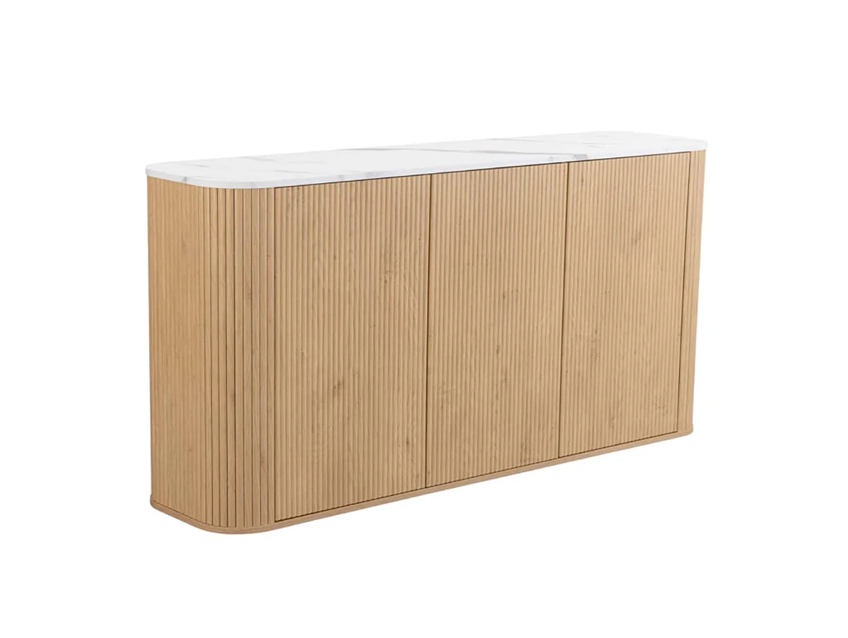 Birlea Birlea Russo Oak 3 Door Sideboard