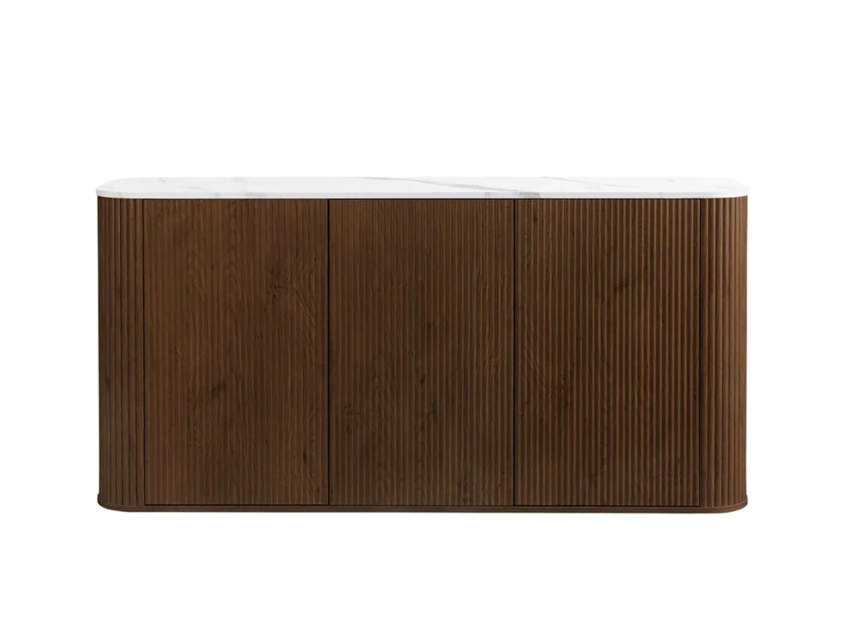 Birlea Birlea Russo Walnut 3 Door Sideboard