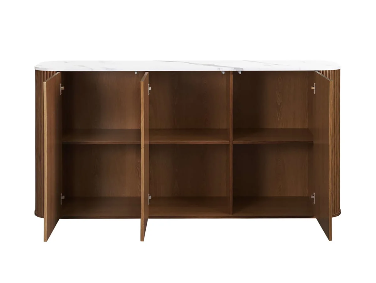 Birlea Birlea Russo Walnut 3 Door Sideboard