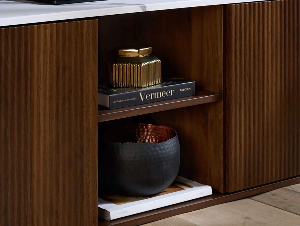 Birlea Birlea Russo Walnut Large TV Unit