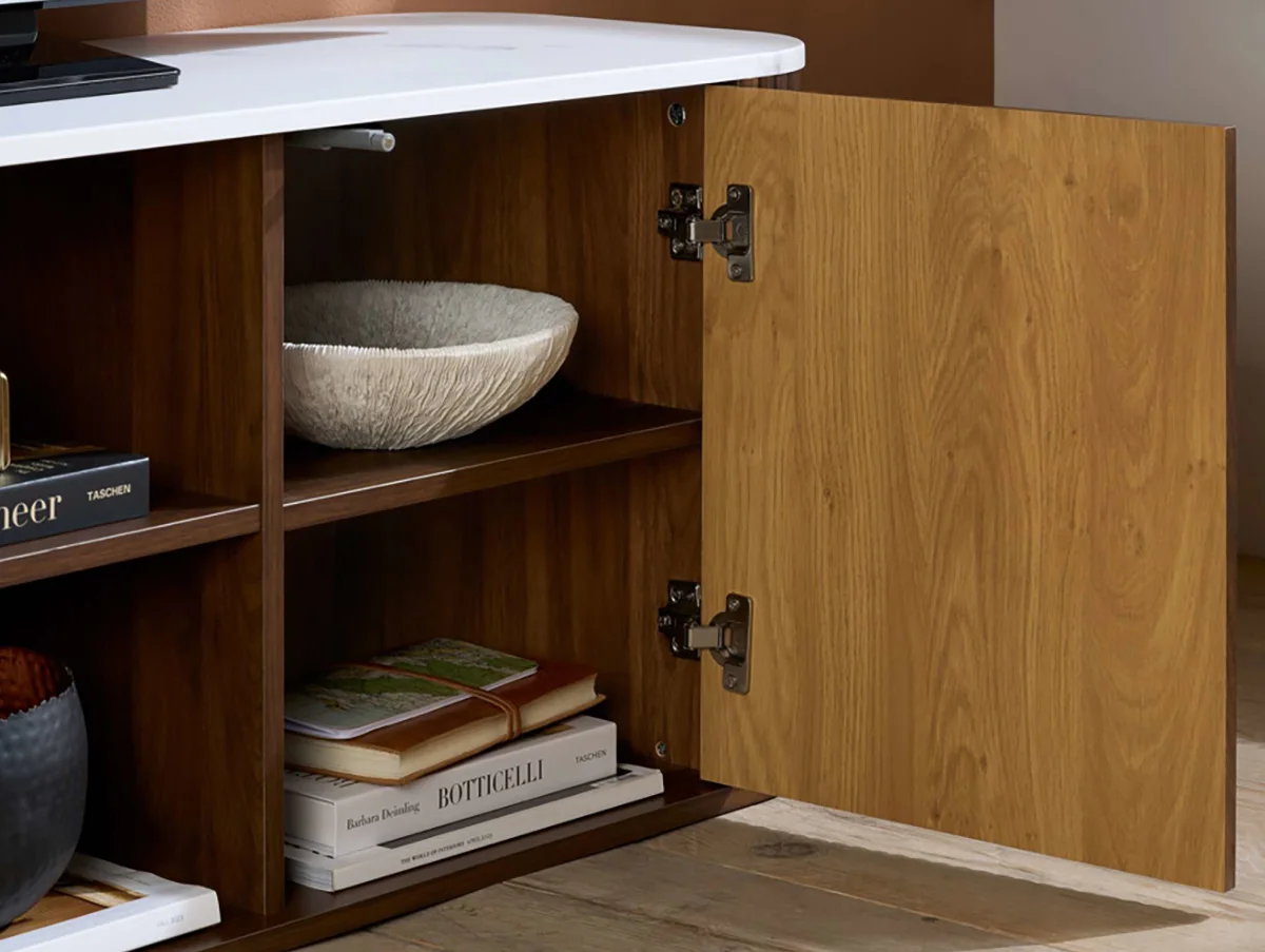 Birlea Birlea Russo Walnut Large TV Unit