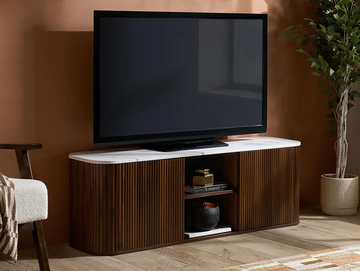 Birlea Birlea Russo Walnut Large TV Unit