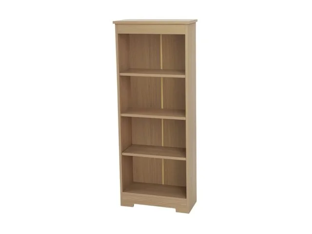 Core Core Freya Oak Low Narrow Bookcase