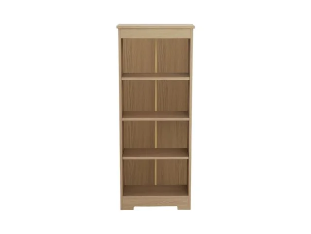 Core Core Freya Oak Low Narrow Bookcase