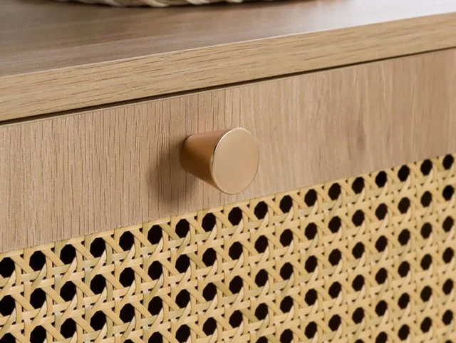 Birlea Birlea Croxley Rattan and Oak Coffee table